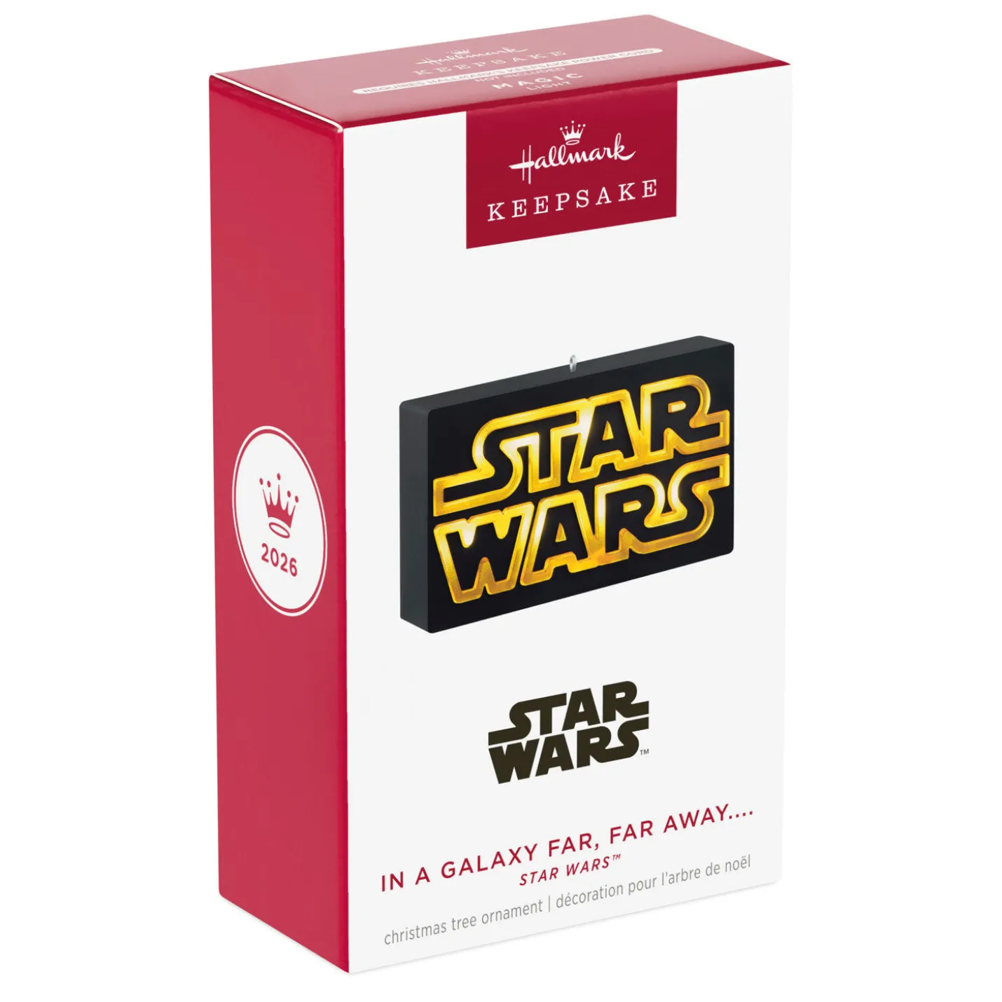 Star Wars™ In a Galaxy Far, Far Away.... Ornament With Light