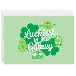 Star Wars™ Luckiest in the Galaxy Custom St. Patrick's Day Card