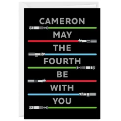 Star Wars™ May the Fourth Custom Card