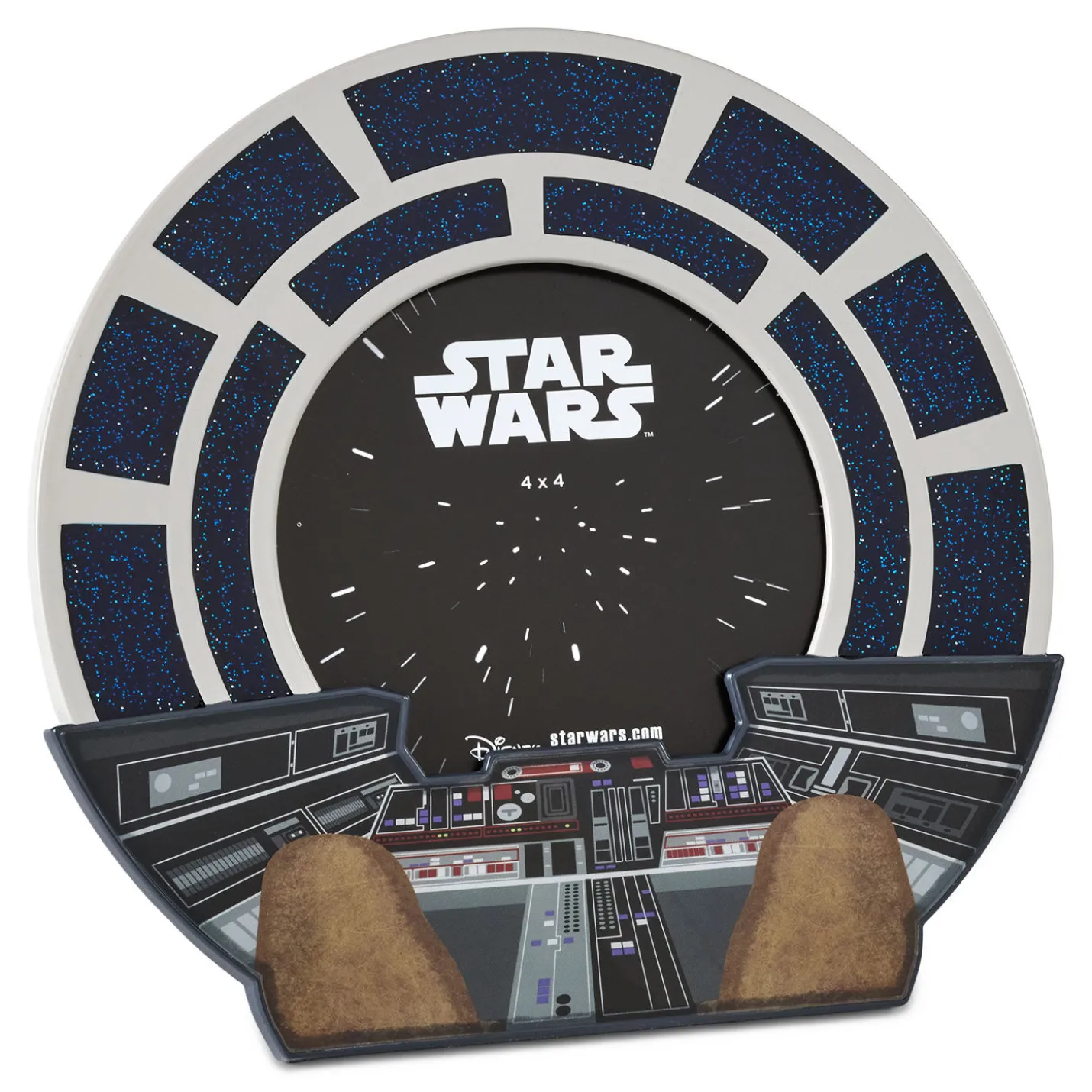 Star Wars™ Millennium Falcon™ Round Picture Frame, 4x4