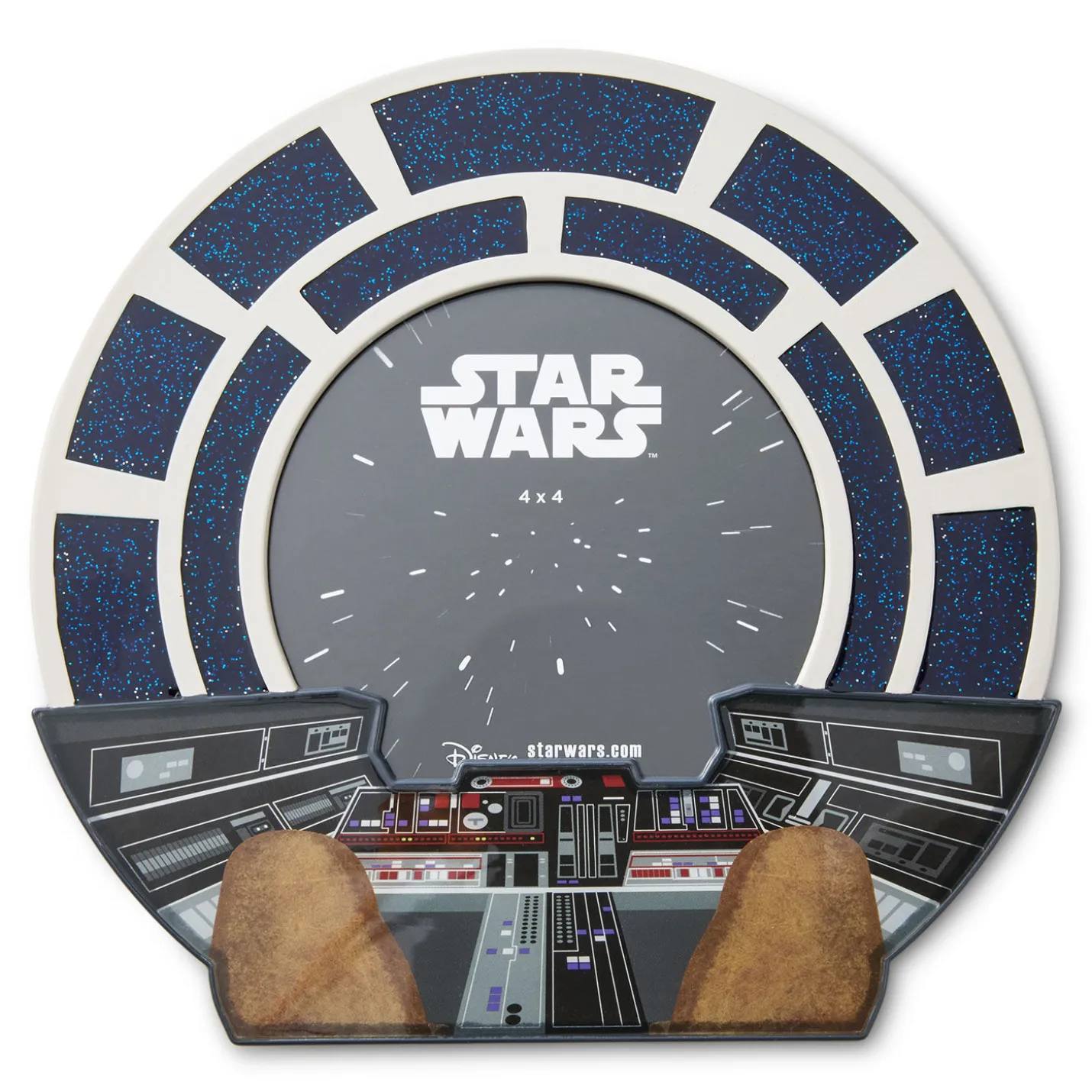 Star Wars™ Millennium Falcon™ Round Picture Frame, 4x4