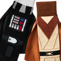 Star Wars™ Obi-Wan Kenobi™ and Darth Vader™ Novelty Socks