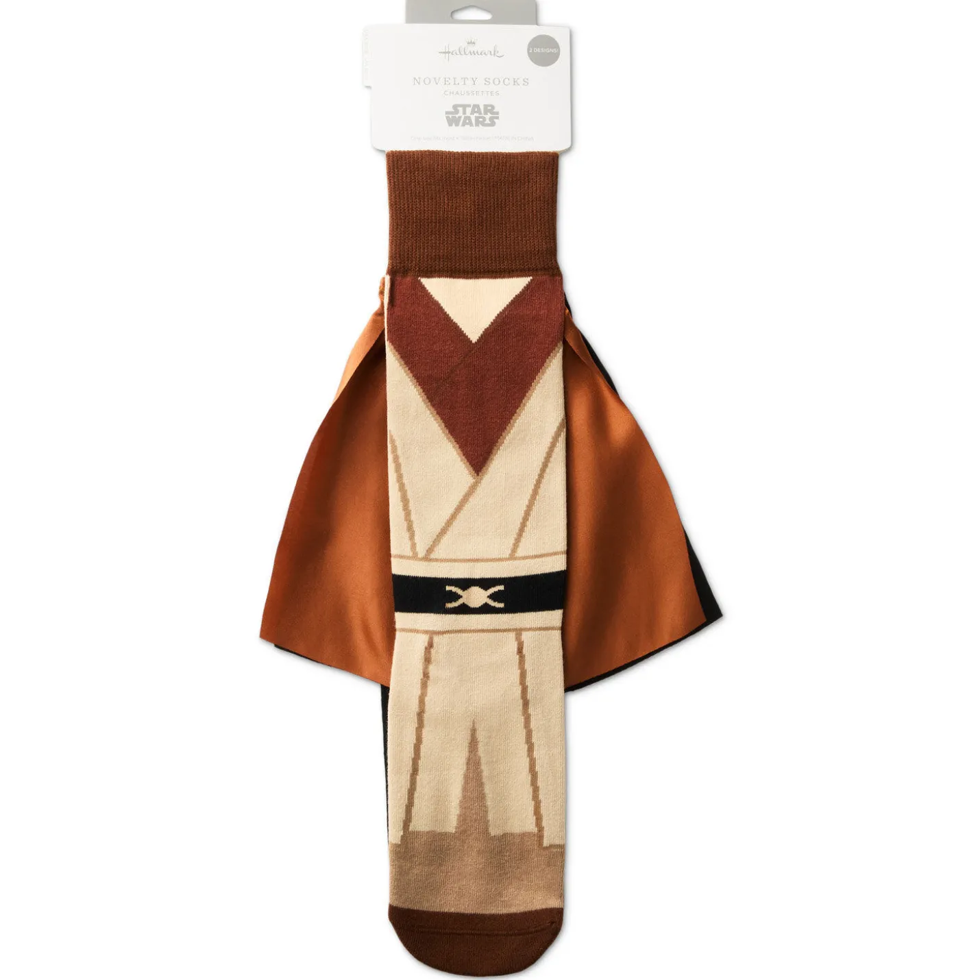 Star Wars™ Obi-Wan Kenobi™ and Darth Vader™ Novelty Socks