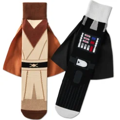Star Wars™ Obi-Wan Kenobi™ and Darth Vader™ Novelty Socks