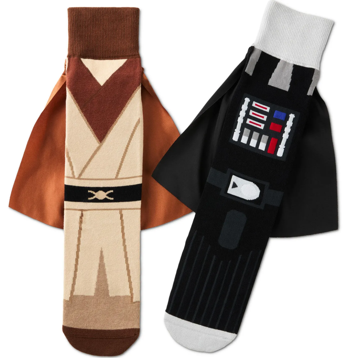 Star Wars™ Obi-Wan Kenobi™ and Darth Vader™ Novelty Socks