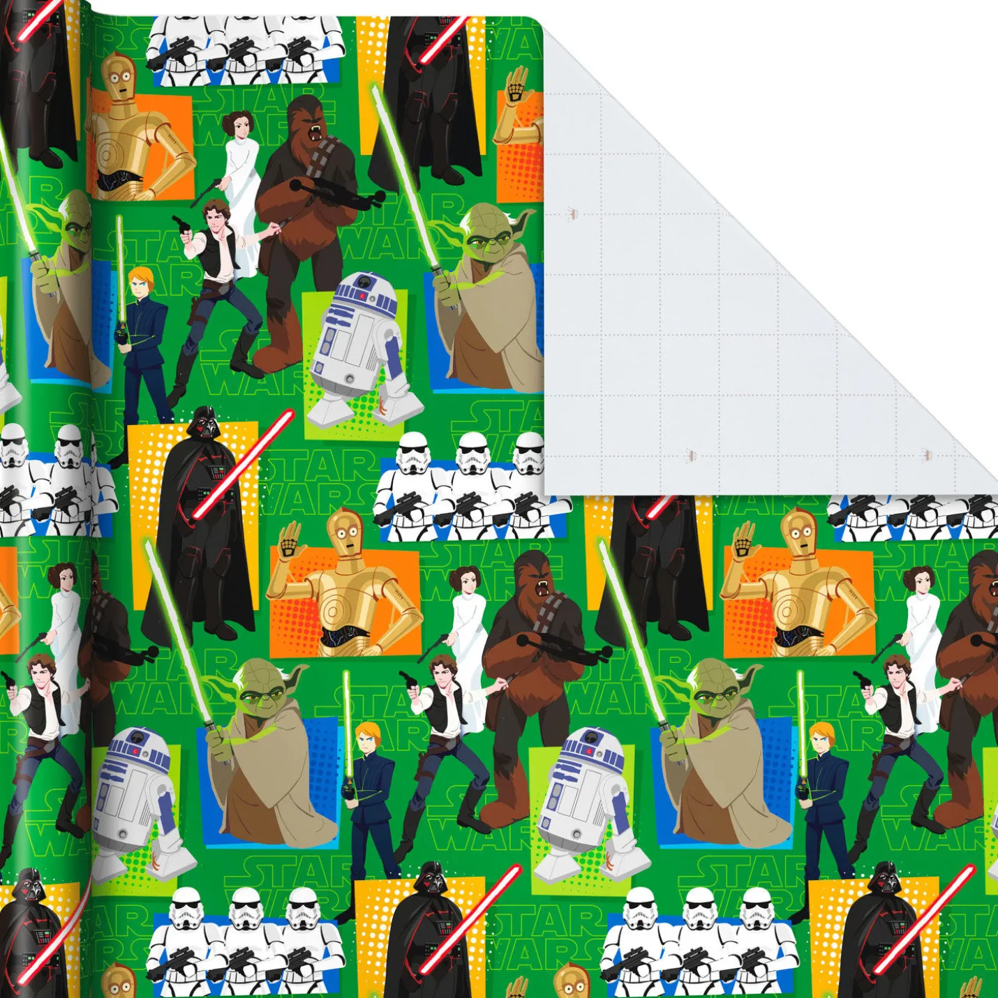 Star Wars™ 3-Pack Wrapping Paper Roll Bundle, 60 sq. ft. total