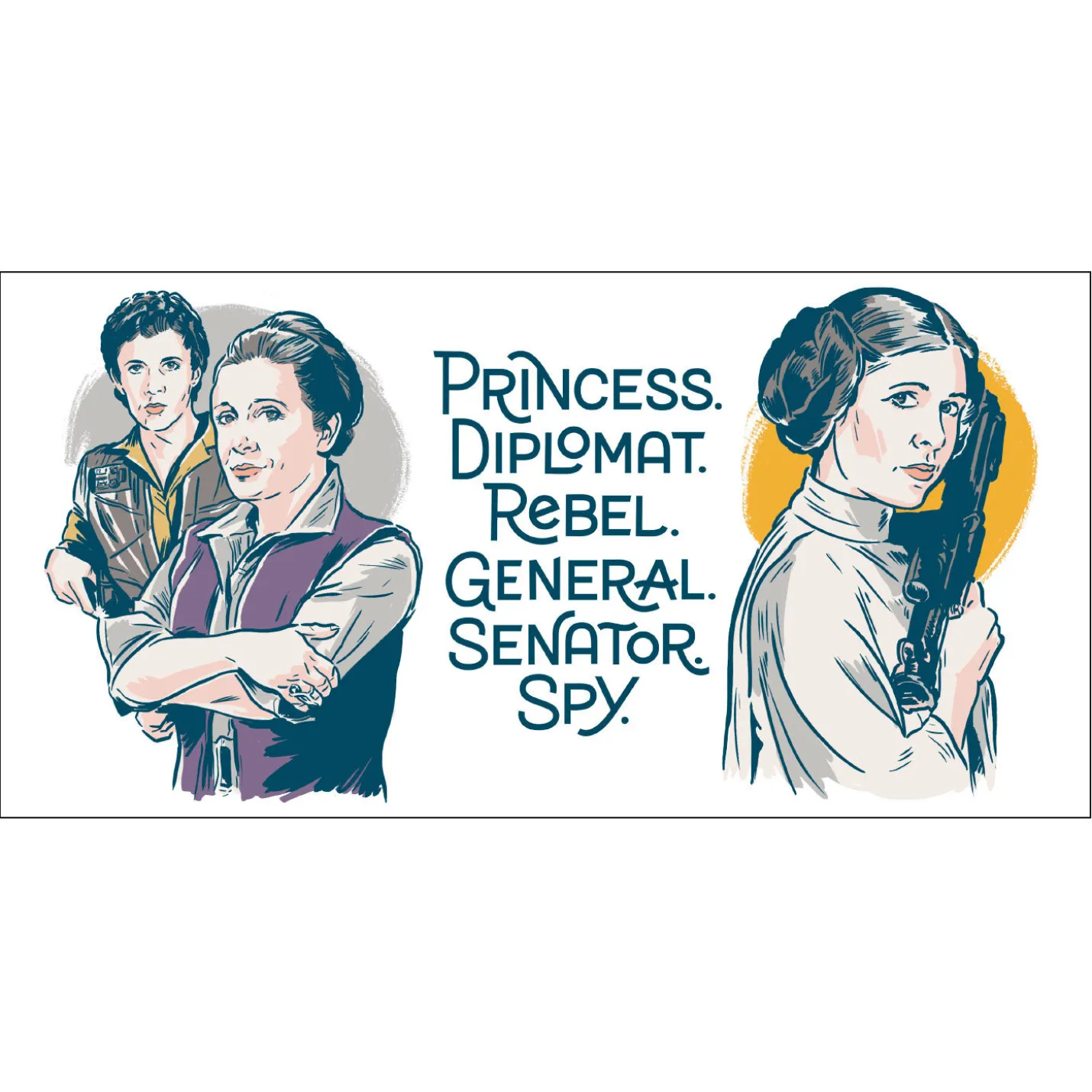 Star Wars™ Princess Leia™ Collectible Drinking Glass, 13.5 oz.