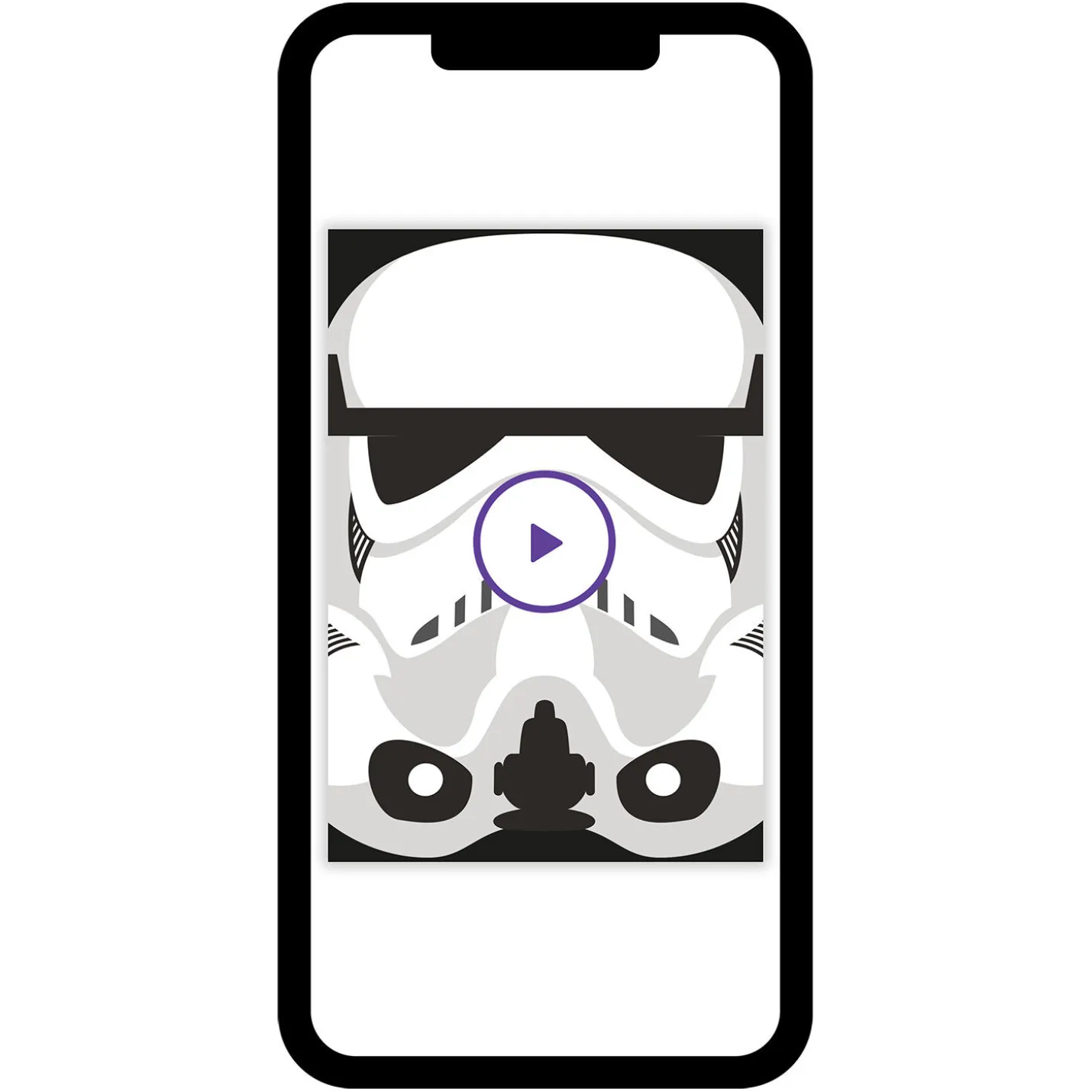 Star Wars™ Stormtrooper™ Blank Custom Card