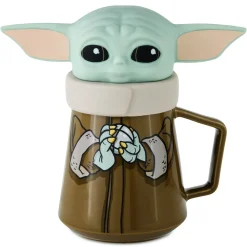 Star Wars: The Mandalorian™ Grogu™ Lidded Mug With Sound, 17 oz.