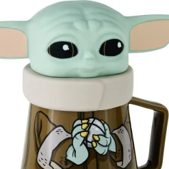 Star Wars: The Mandalorian™ Grogu™ Lidded Mug With Sound, 17 oz.