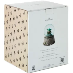 Star Wars: The Mandalorian™ Grogu™ in Meditation Snow Globe With Light and Sound