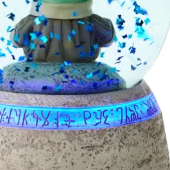 Star Wars: The Mandalorian™ Grogu™ in Meditation Snow Globe With Light and Sound