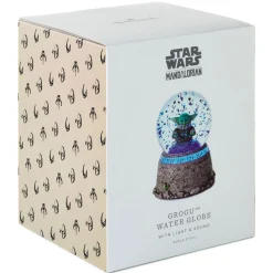 Star Wars: The Mandalorian™ Grogu™ in Meditation Snow Globe With Light and Sound