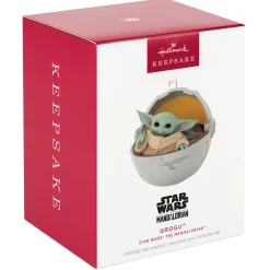 Star Wars: The Mandalorian™ Grogu™ in Hovering Pram Ornament
