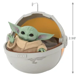 Star Wars: The Mandalorian™ Grogu™ in Hovering Pram Ornament