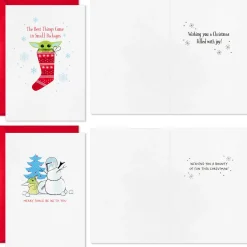 Star Wars: The Mandalorian™ Grogu™ Holiday Fun Boxed Christmas Cards Assortment, Pack of 16