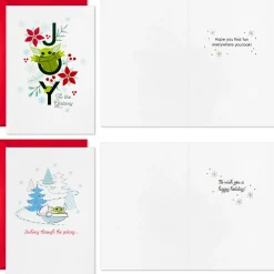 Star Wars: The Mandalorian™ Grogu™ Holiday Fun Boxed Christmas Cards Assortment, Pack of 16