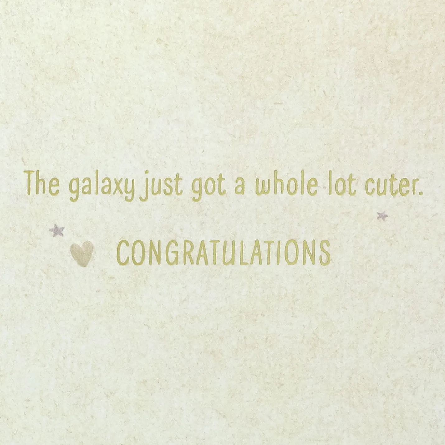 Star Wars: The Mandalorian™ Grogu™ The Force Is Strong With This Little One New Baby Card