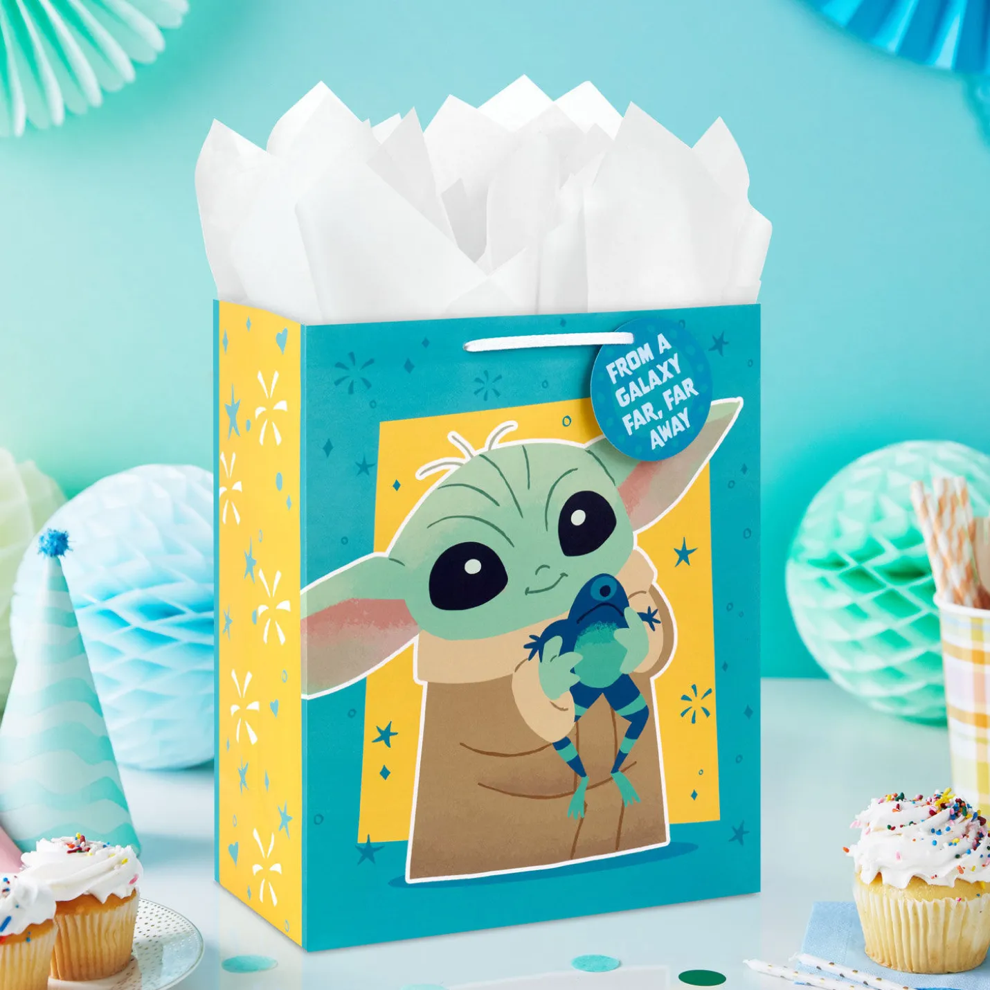 13" Star Wars: The Mandalorian™ Grogu™ Large Gift Bag