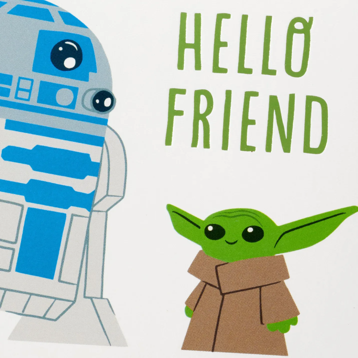 Star Wars: The Mandalorian™ R2-D2™ and Grogu™ Blank Notes, Pack of 10