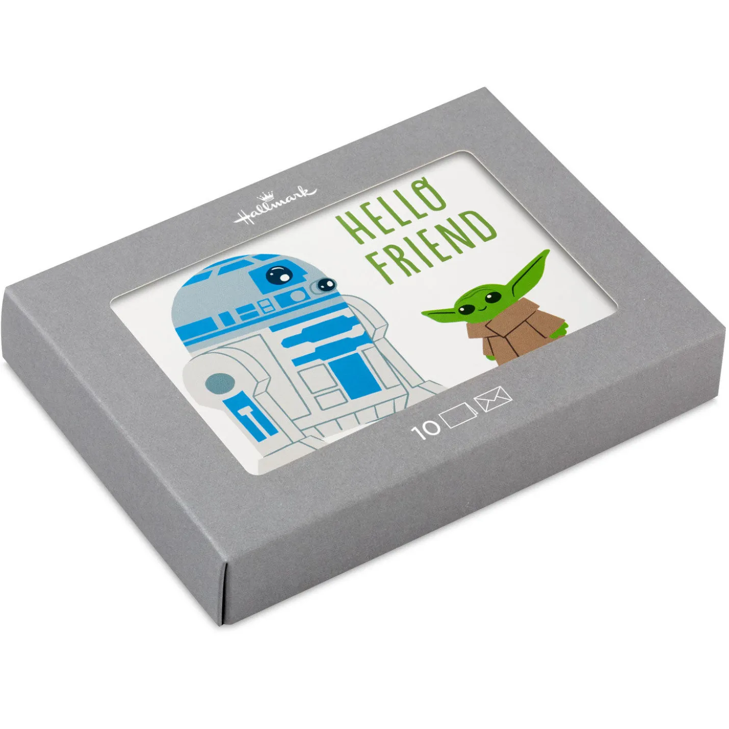 Star Wars: The Mandalorian™ R2-D2™ and Grogu™ Blank Notes, Pack of 10