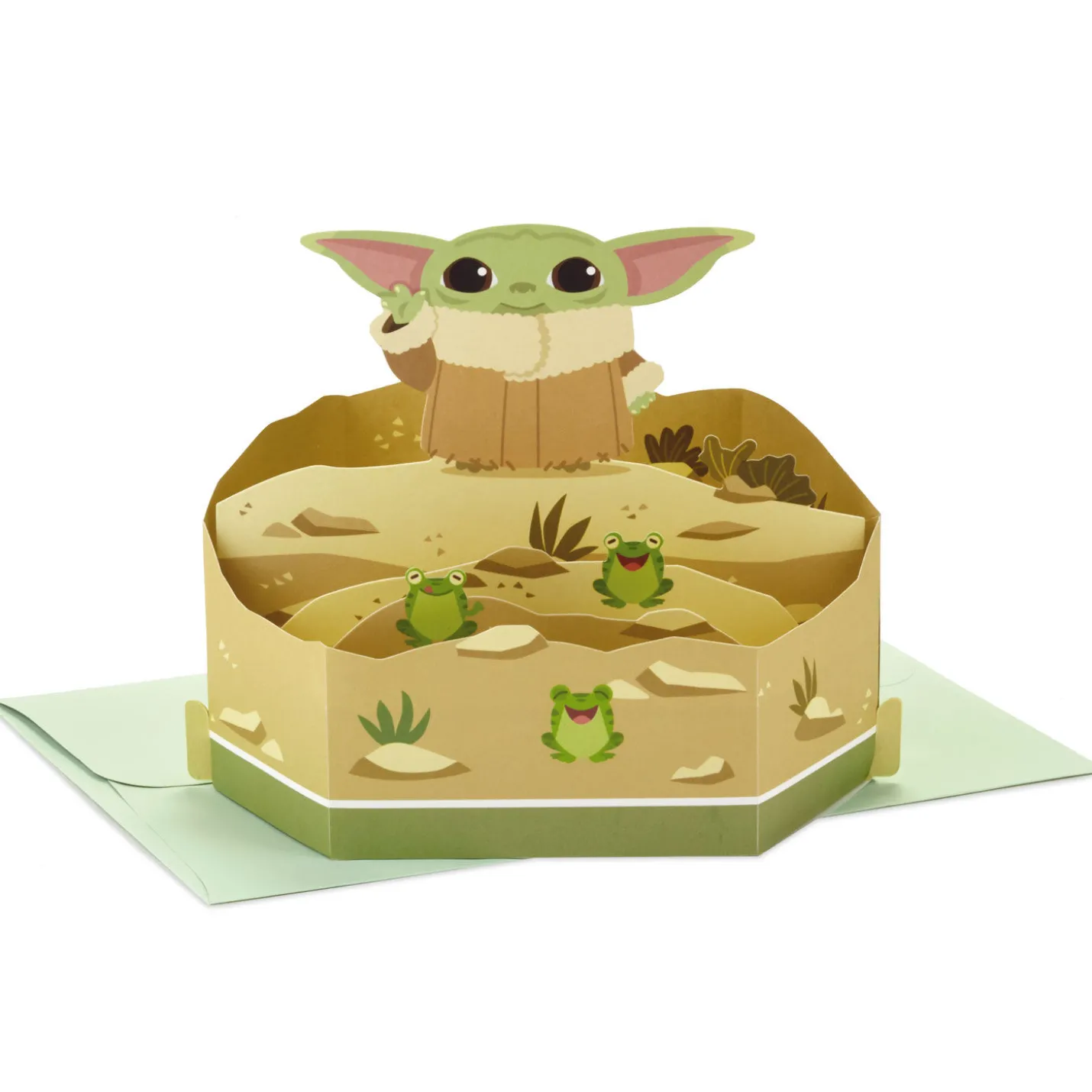 Star Wars: The Mandalorian™ The Child™ 3D Pop-Up Hello Card