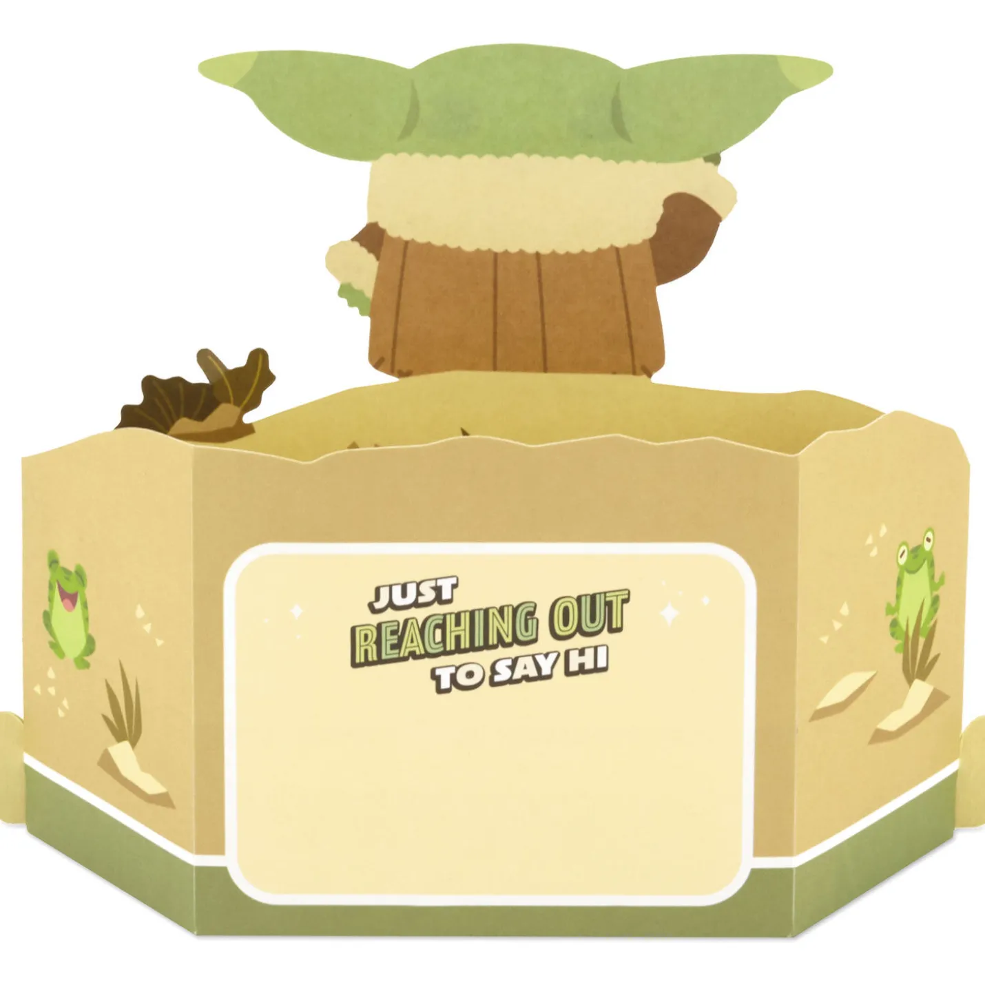 Star Wars: The Mandalorian™ The Child™ 3D Pop-Up Hello Card
