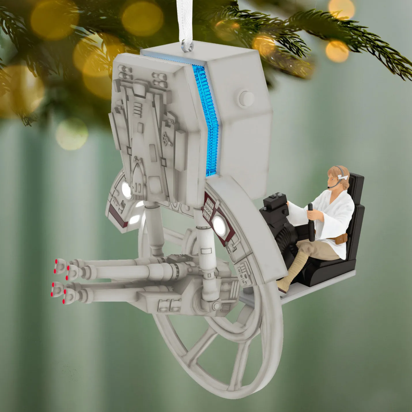 Star Wars™ TIE Fighter™ Attack Collection Luke Skywalker™ Ornament With Light and Sound