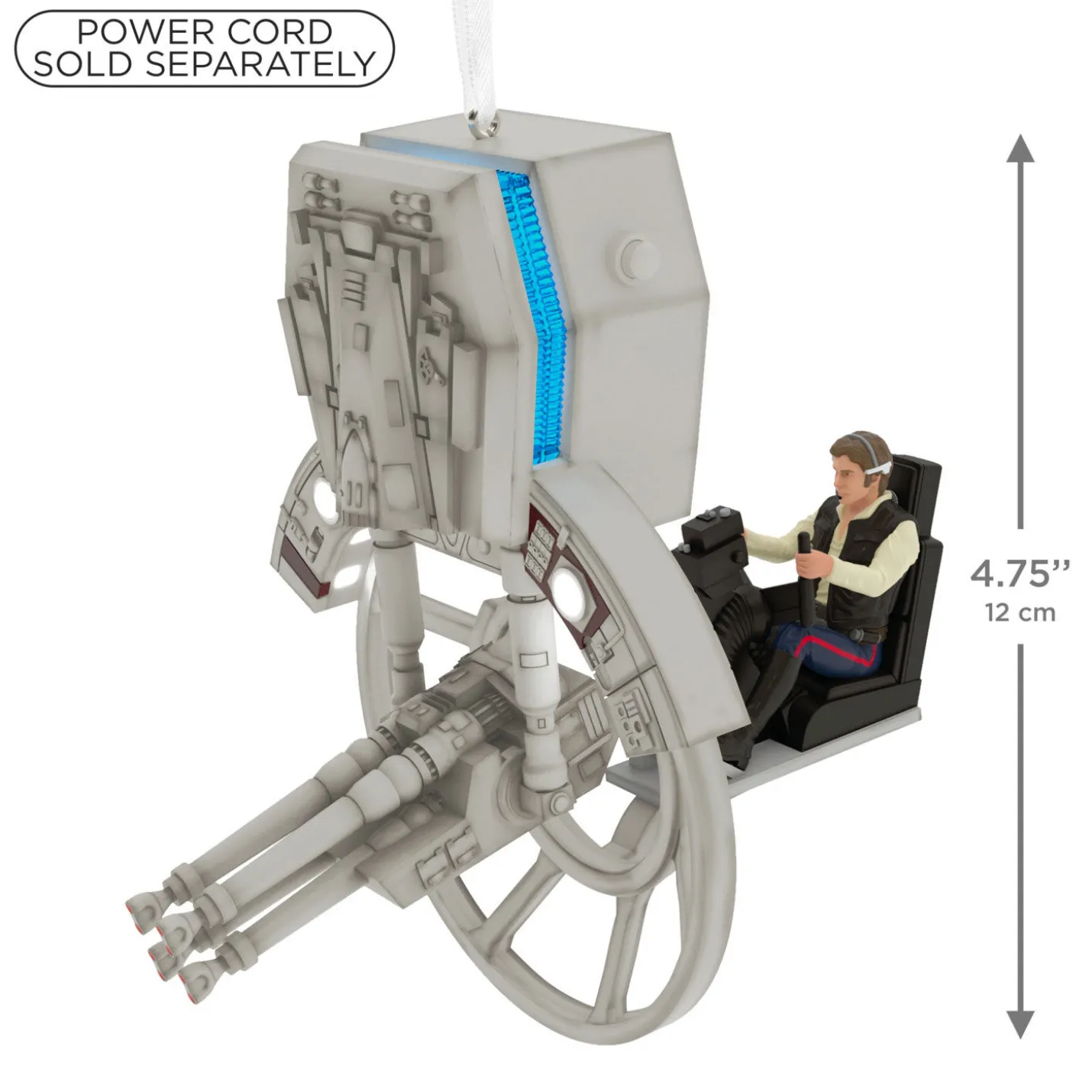 Star Wars™ TIE Fighter™ Attack Collection Han Solo™ Ornament With Light and Sound