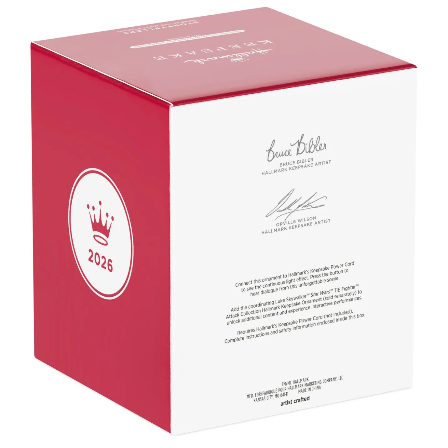Star Wars™ TIE Fighter™ Attack Collection Han Solo™ Ornament With Light and Sound
