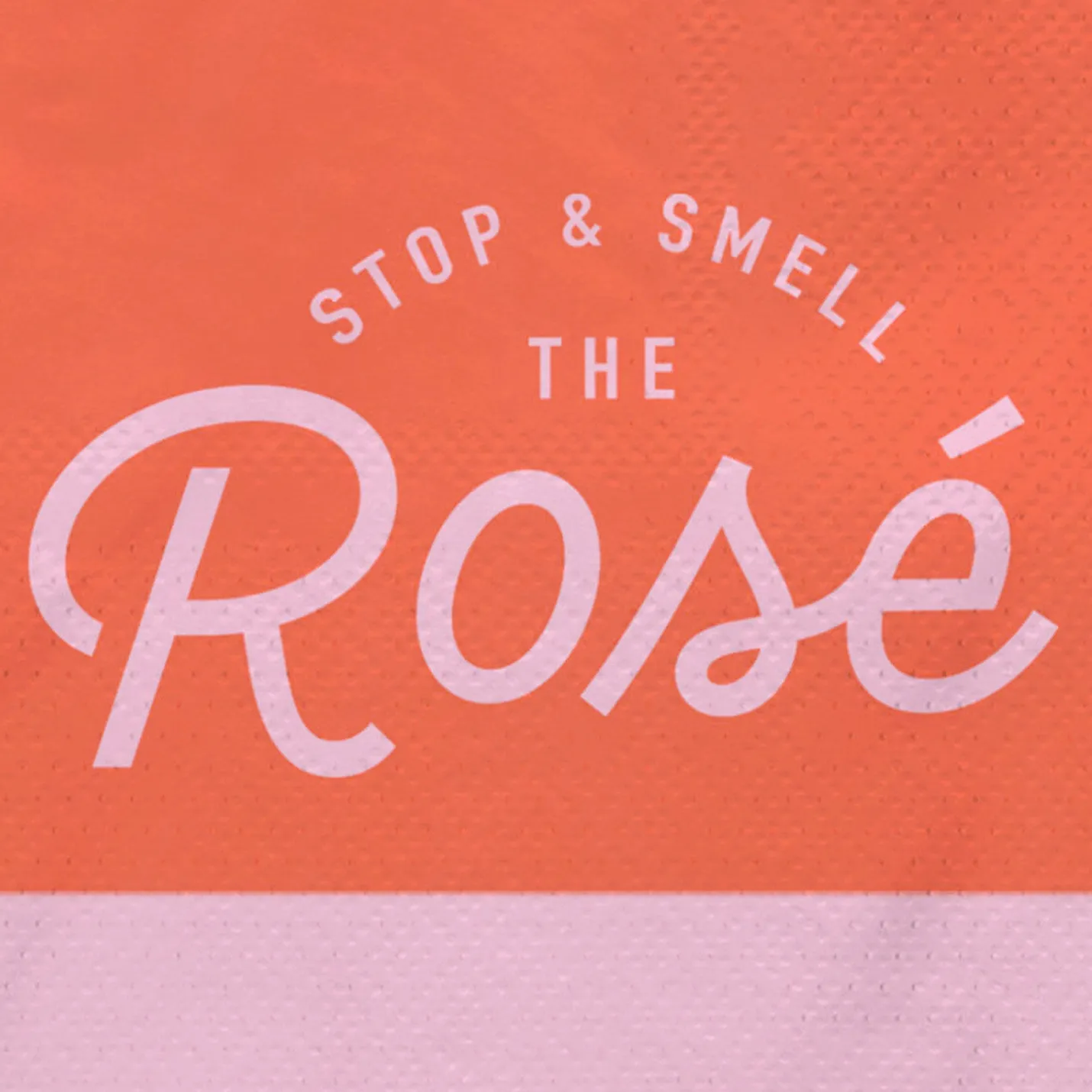 Stop and Smell the Rosé Cocktail Napkins, Pack of 20
