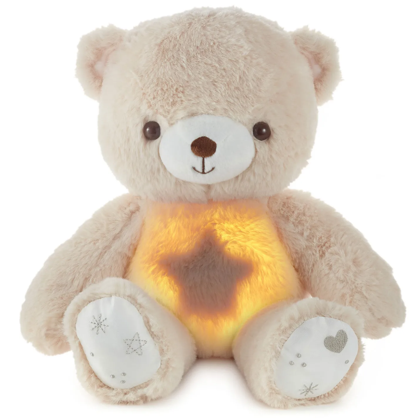 Story Time Snuggle Bear Plush With Light, 12"