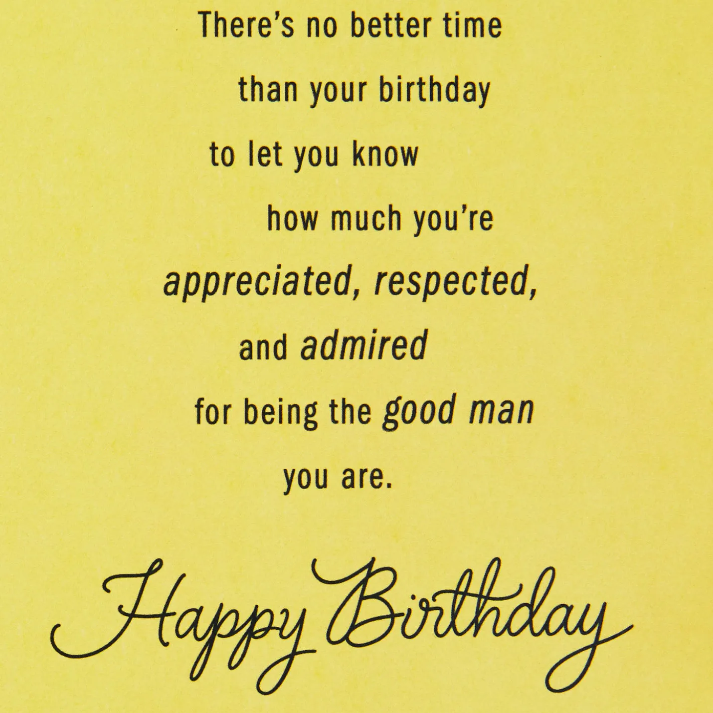 Strong and Steady for Our Family Birthday Card for Him