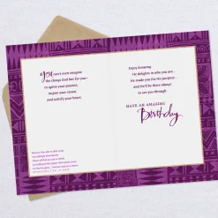 Succulents May the Lord Bless You Religious Birthday Card