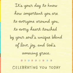Sun Rays Birthday Card