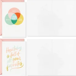 Sunny Tropical Assorted Boxed Blank Notes, Pack of 16