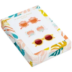 Sunny Tropical Assorted Boxed Blank Notes, Pack of 16