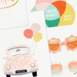 Sunny Tropical Assorted Boxed Blank Notes, Pack of 16