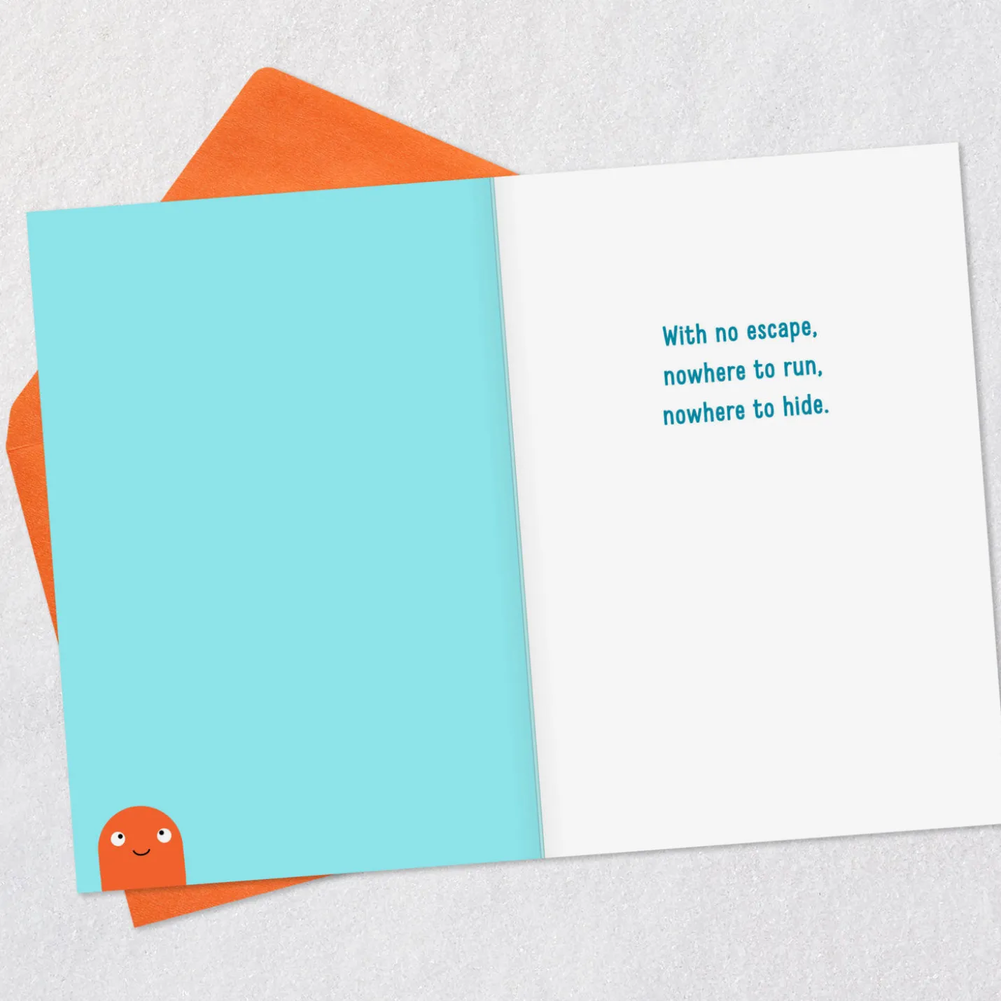Surrounded by People You Love Funny Birthday Card for Dad