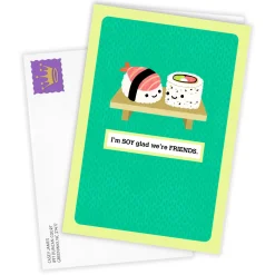 Sushi Funny Custom Friendship Card