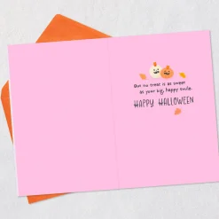 Sweet as Your Smile Halloween Card for Granddaughter