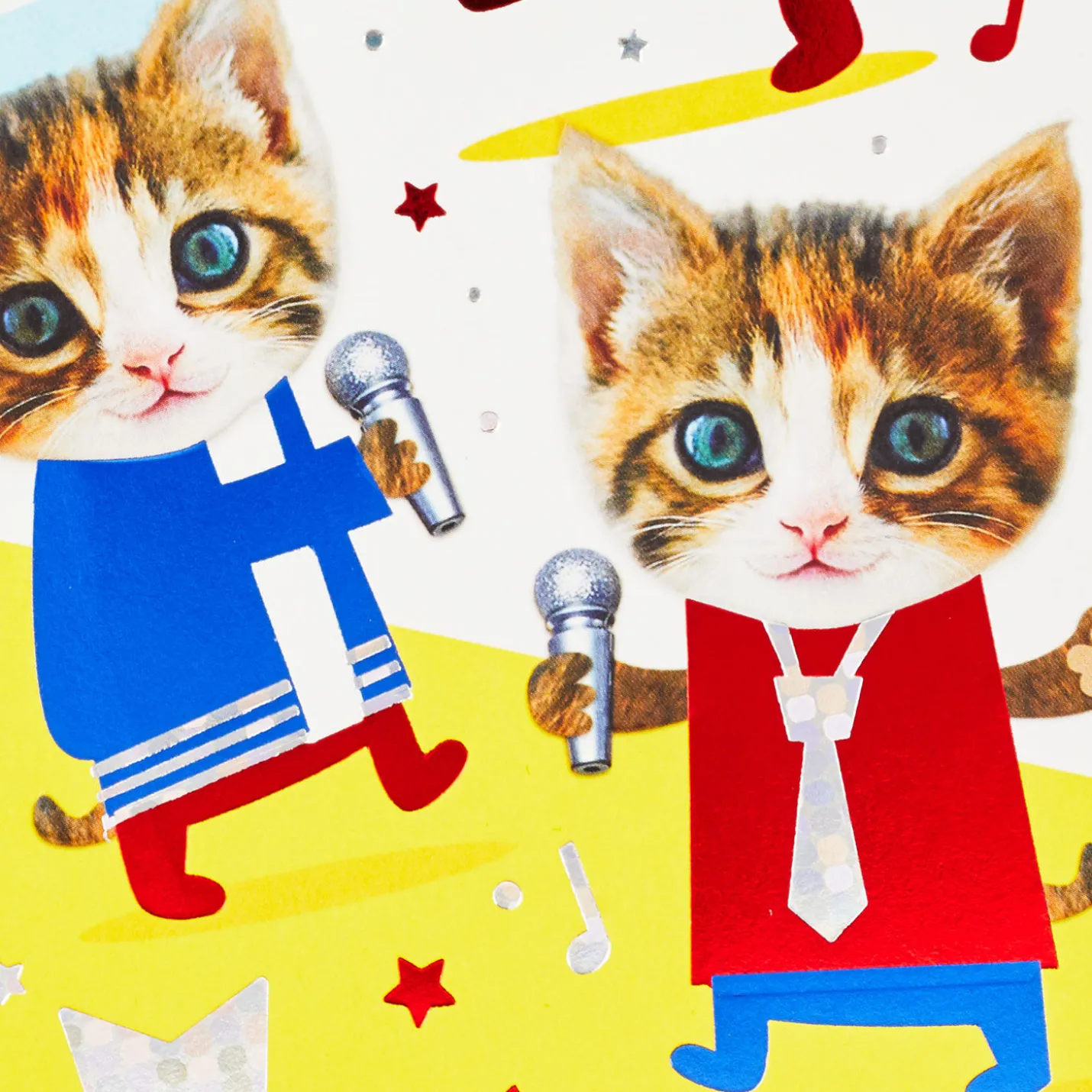 Sweet Beats for a Cool Cat 6th Birthday Card