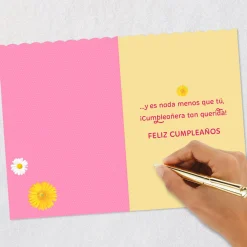 Sweet in Every Way Spanish-Language Birthday Card for Girl