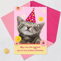 Sweet in Every Way Spanish-Language Birthday Card for Girl