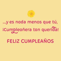 Sweet in Every Way Spanish-Language Birthday Card for Girl