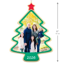 Sweet Memories Sugar Cookie Tree Personalized Ornament, Custom Full Photo and Text