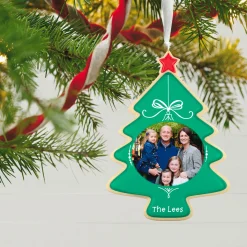 Sweet Memories Sugar Cookie Tree Personalized Ornament, Custom Oval Photo and Text