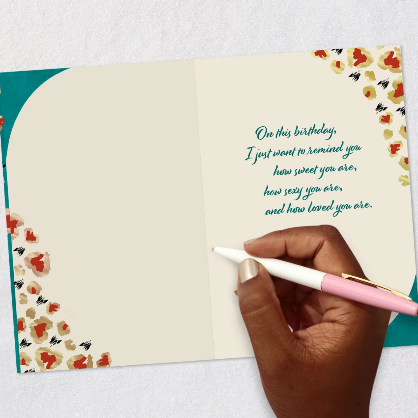 Sweet, Sexy and Loved Birthday Card