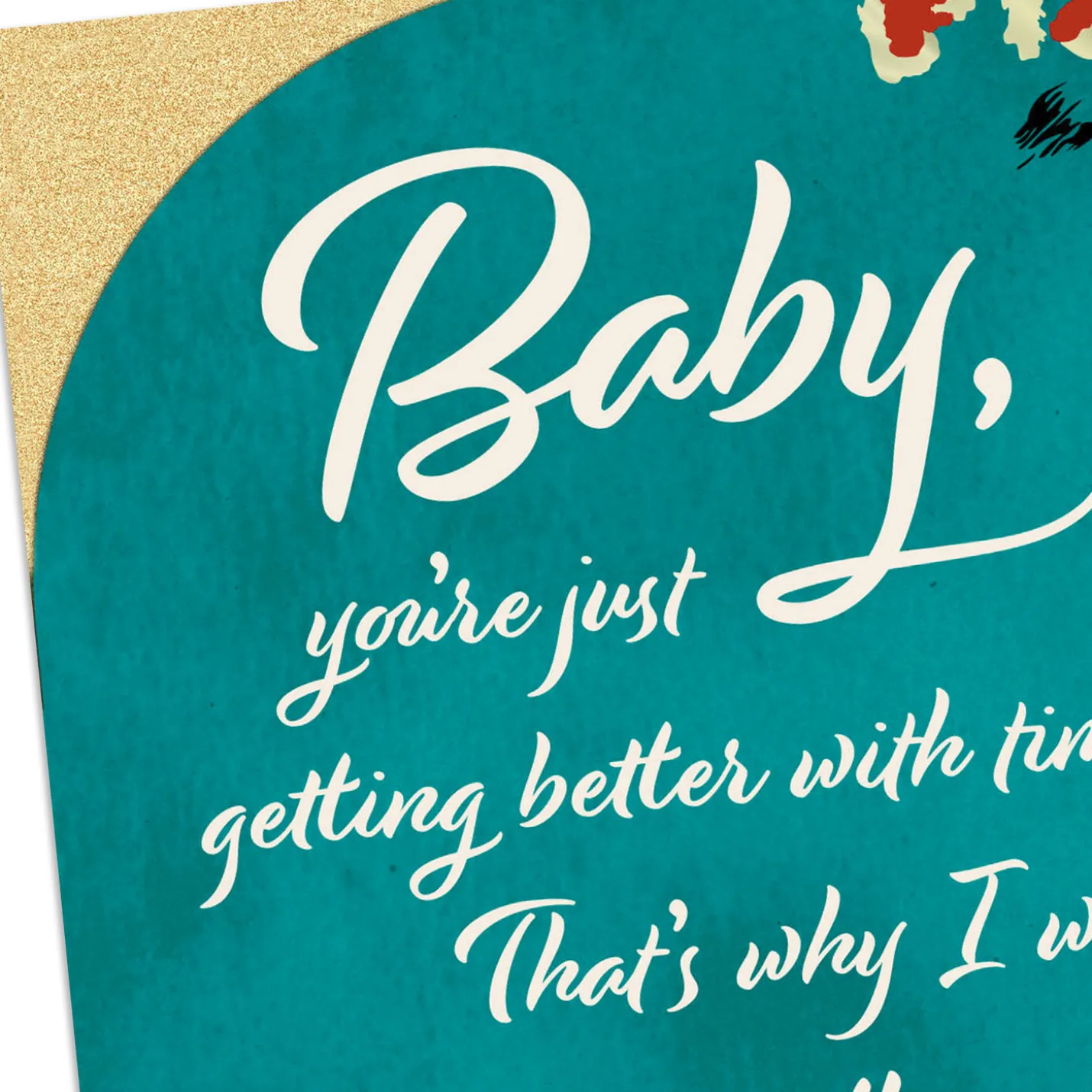 Sweet, Sexy and Loved Birthday Card