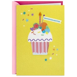Sweet, Sparkly You Birthday Card for Granddaughter